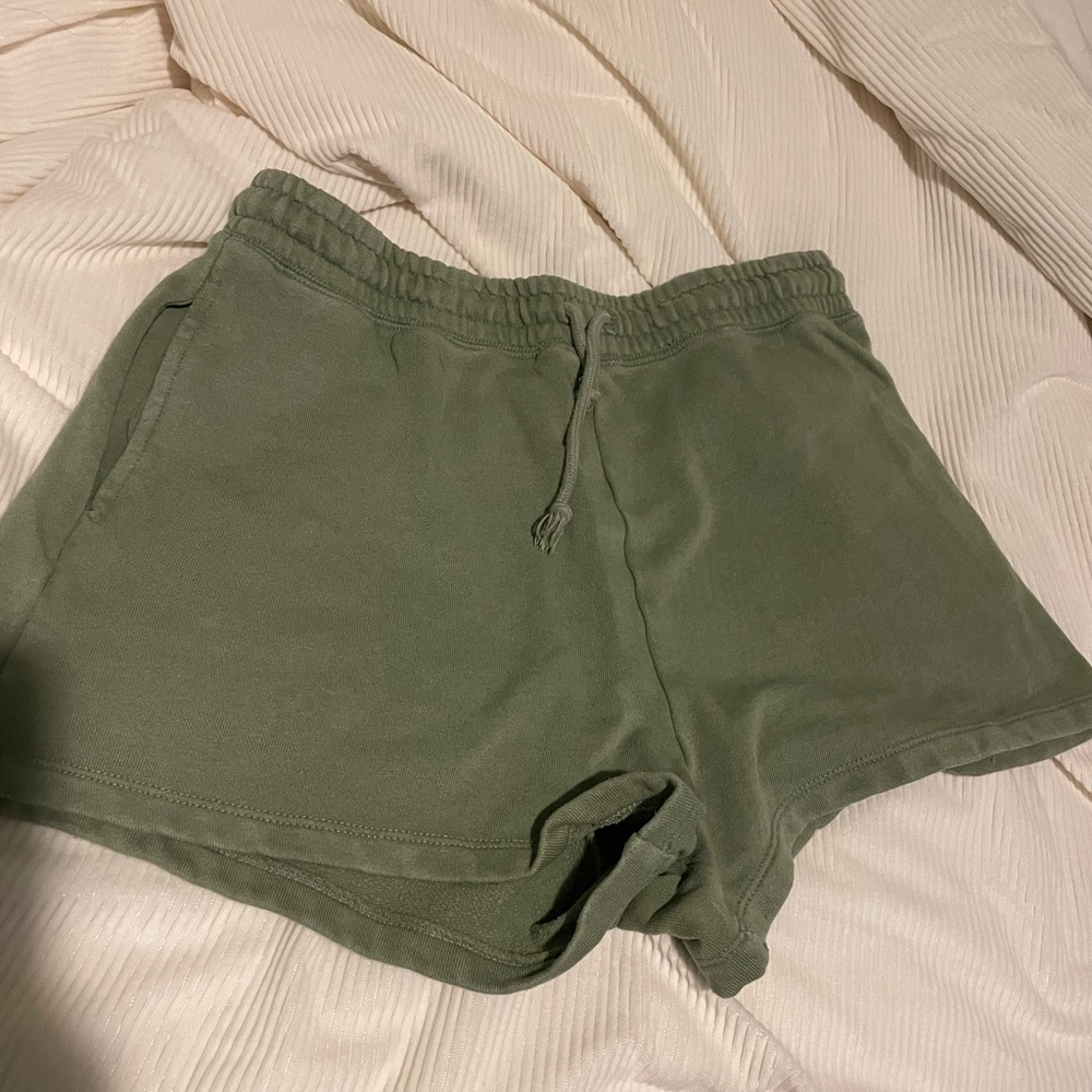 Aeropostale comfy green shorts!